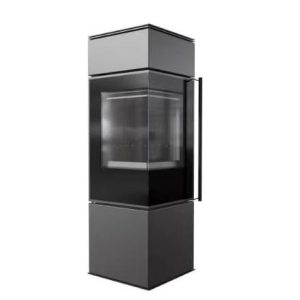 Piec stalowy REN/S lewy Ø 150 7 kW czarne wyłożenie REN S L BLACK 300x300 - Piec stalowy REN/S lewy Ø 150 7 kW czarne wyłożenie